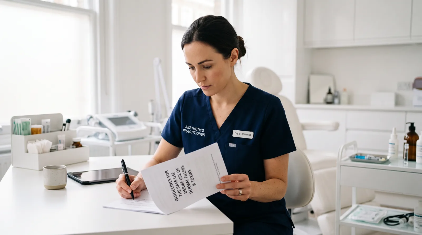 the nice guideline read for aesthetic practice, what it actually asks