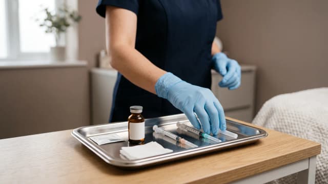 the uk protocol for filler-related vascular events, kit ready before it is needed
